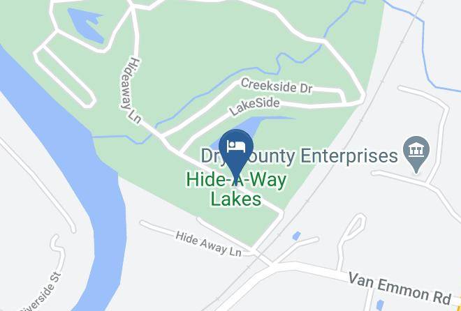 Kendall - Hide A Way Lakes Maps