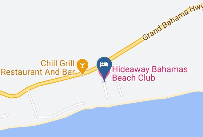 Grand Bahama - Hideaway Bahamas Beach Club Maps