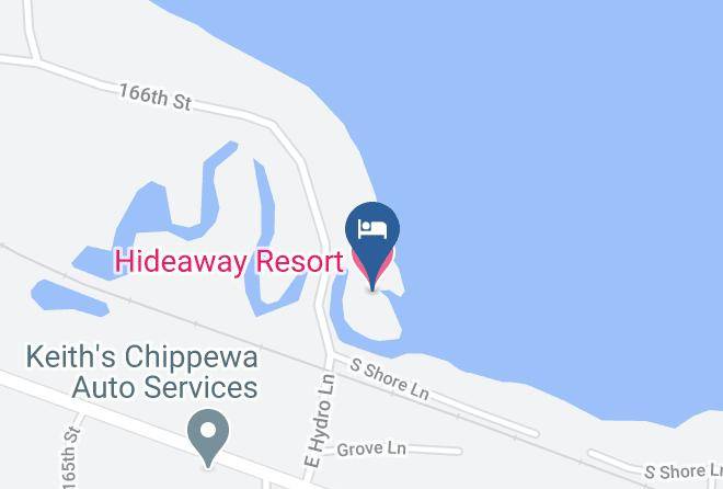 Chippewa - Hideaway Resort Maps