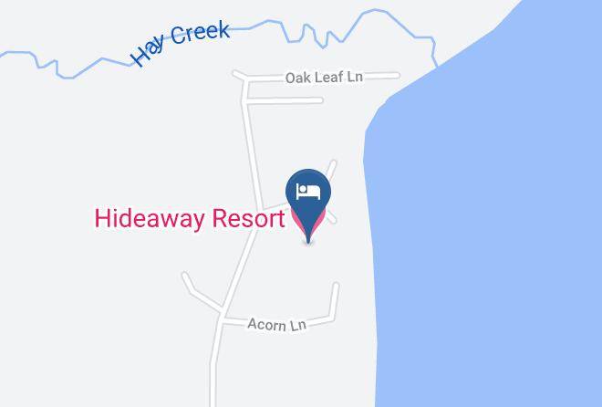 Crow Wing - Hideaway Resort Maps