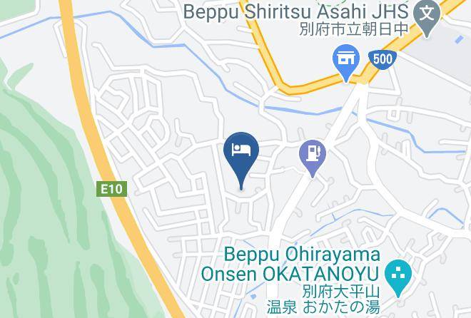 Beppu City - Hidemisou Maps