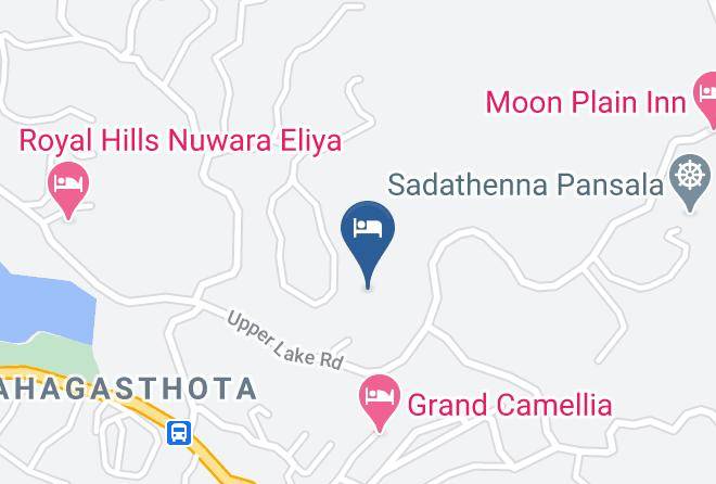 Kandy - Hideout Cabins Maps