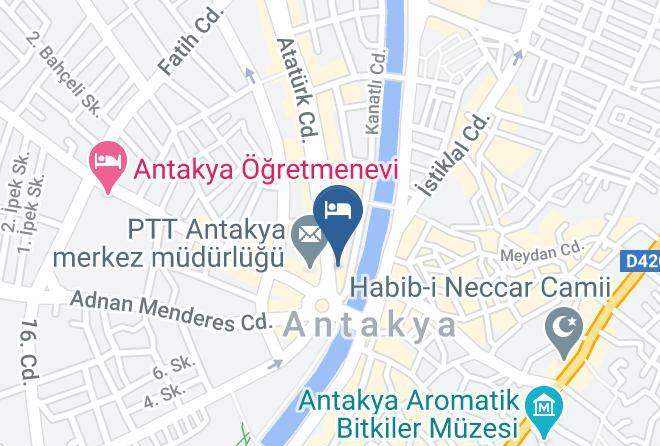 Antakya - Hidro Tesislerine Maps