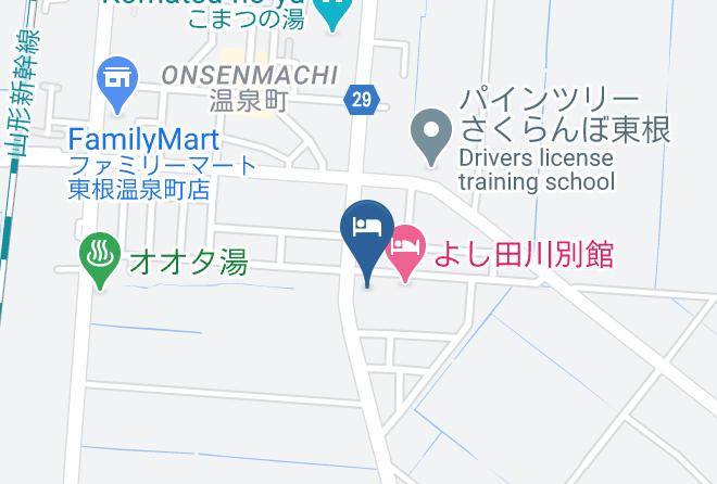 Higashine City - Higashine So Maps