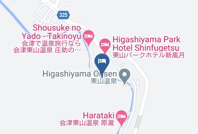 Aizuwakamatsu City - Higashiyama Onsen Mukaitaki Maps