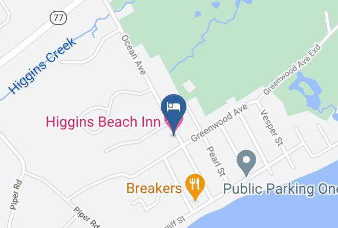 Cumberland - Higgins Beach Inn Maps