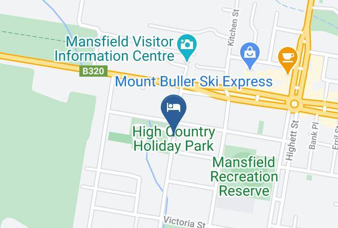 Mansfield - High Country Holiday Park Maps