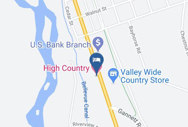 Blaine - High Country Motel Maps