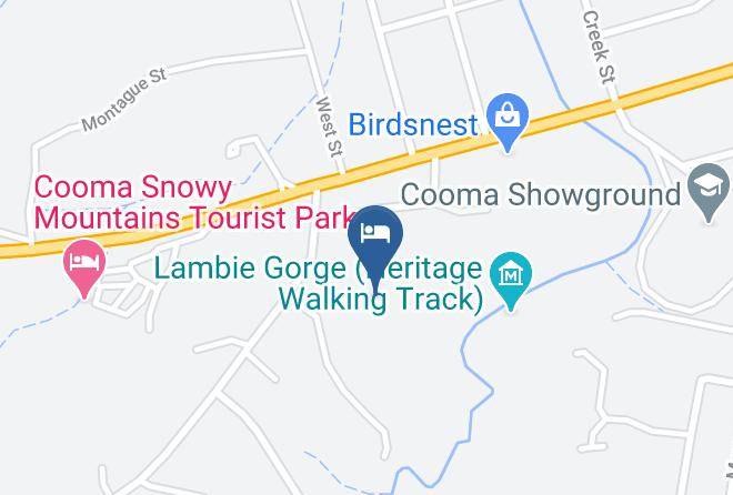 Snowy Monaro Regional - Cooma High Country Motel Maps