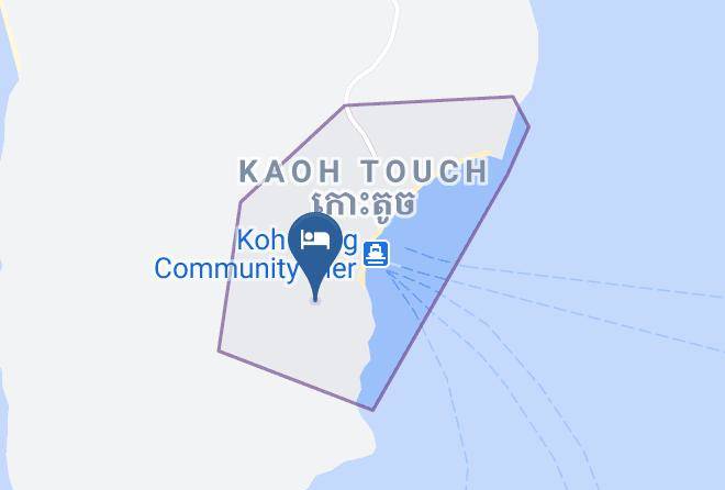 Preah Sihaknuk Town - High Land Beach Bungalow Maps