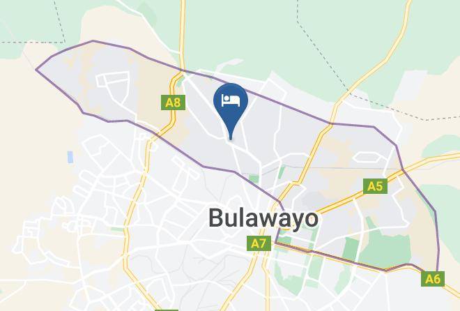 High Mount Lodge Map - Bulawayo