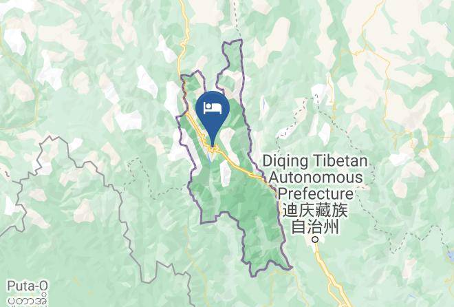 High Mountain Resort Deqin Map