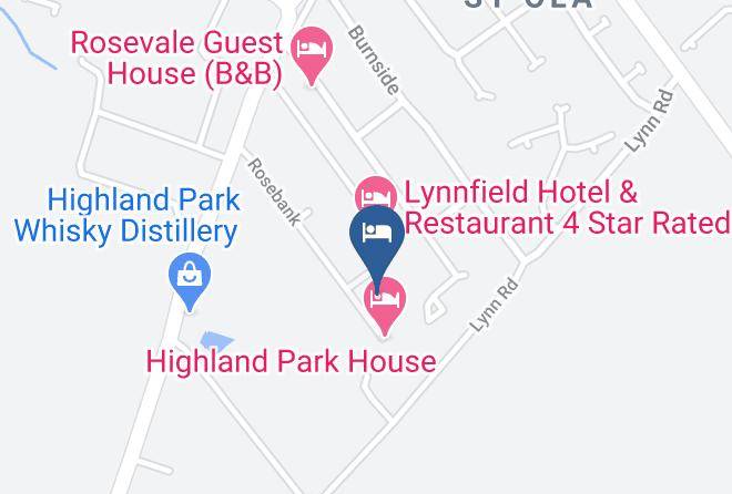 Orkney Islands - High Park Lodges Maps