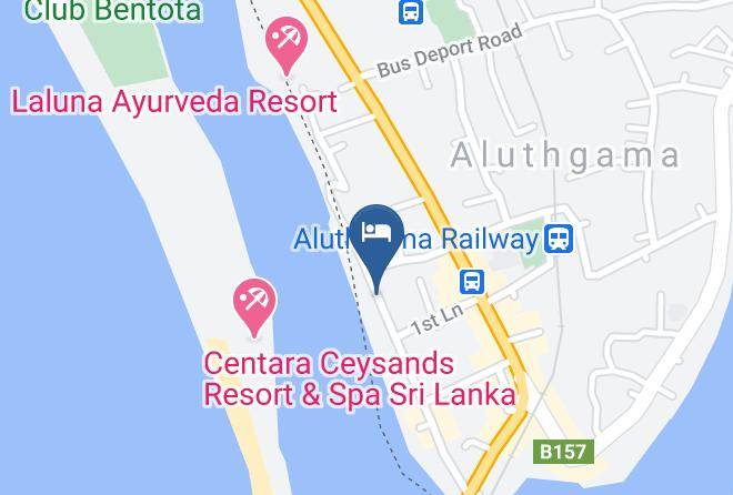 Galle - High Rich Resort Maps