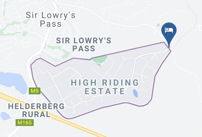 City Of Cape Town - High Riding Country Estate Maps