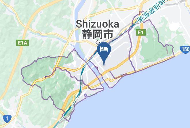 Shizuoka City Suruga Ward - High Set Hotel Shizuoka Inter Maps