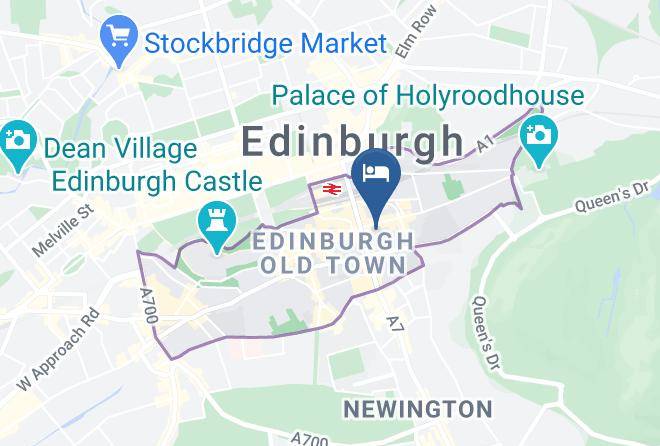 Edinburgh City - High Street Hostel Maps