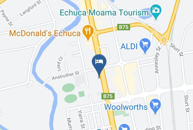 High Street Motel Map
