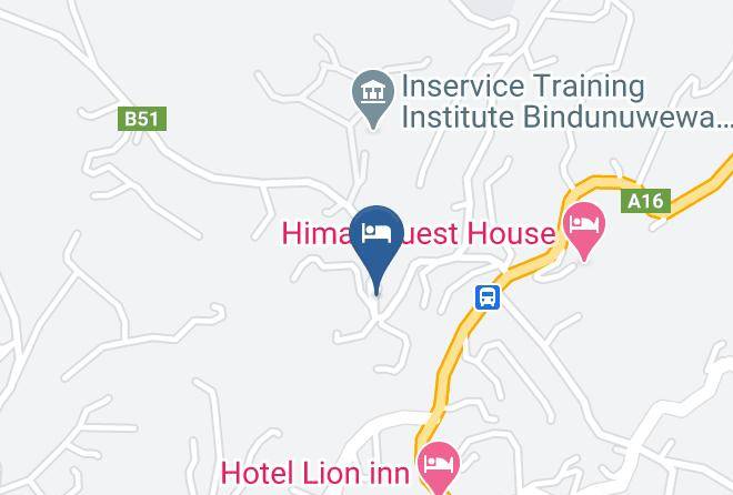 Badulla - Highcairn Luxury Boutique Hotel Maps