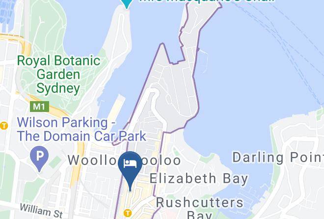 Highfield Private Hotel Map