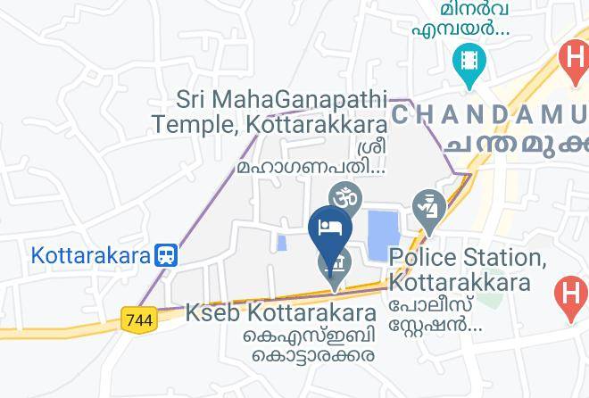 Kottarakara - Highland Hotel Maps