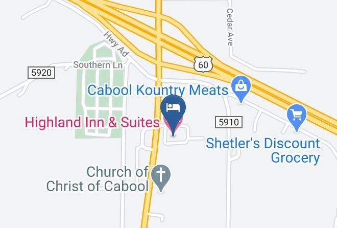 Texas - Highland Inn & Suites Maps