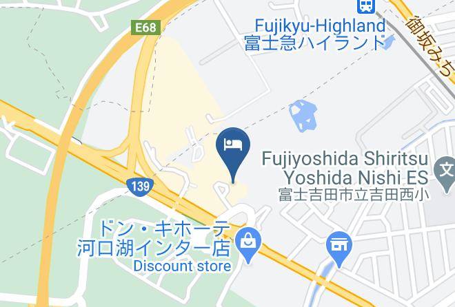 Fujiyoshida City - Highland Resort Hotel & Spa Maps