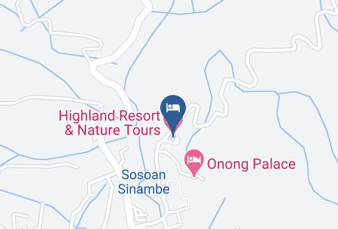Minahasa Regency - Highland Resort & Nature Tours Maps