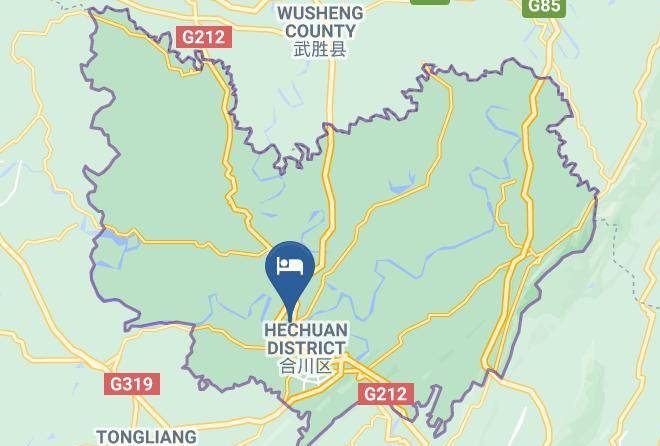Hechuan District - Highland Sky Jincheng Hotel Maps