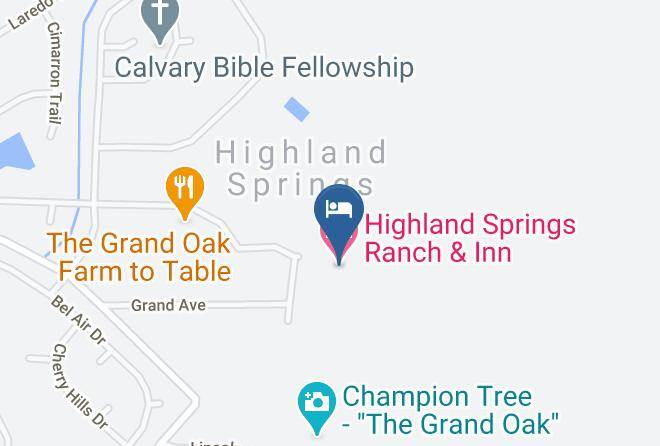 Riverside - Highland Springs Ranch & Inn Maps