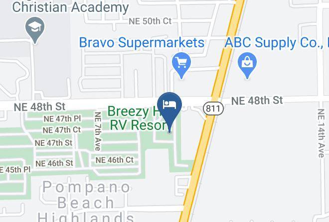 Broward - Highland Woods Rv Resort Maps