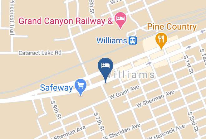 Coconino - Highlander Motel Maps