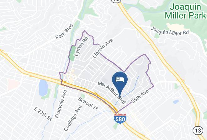 Alameda - Highlander Motel Maps