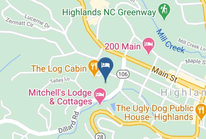 Macon - Highlands Inn Lodge Maps