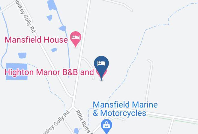 Mansfield - Highton Manor B&b And Motel Maps