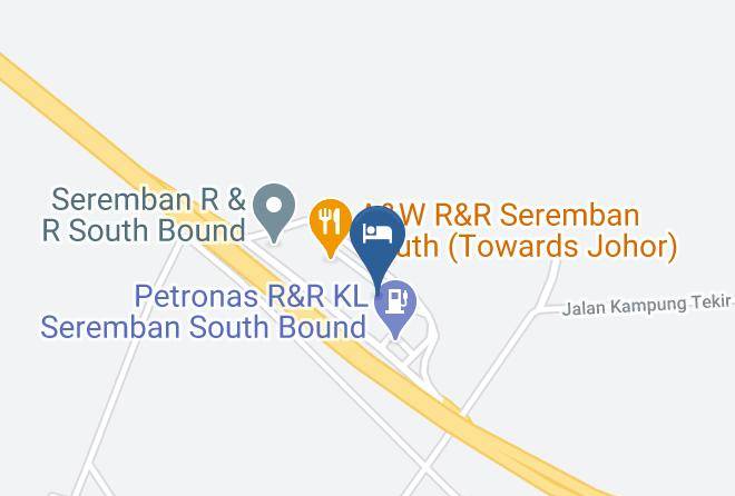 Highway Hotels Seremban North Map