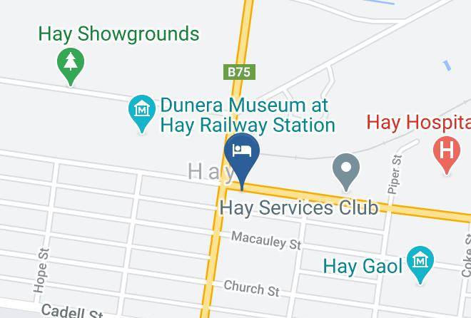 Hay - Highway Inn Motel Hay Maps