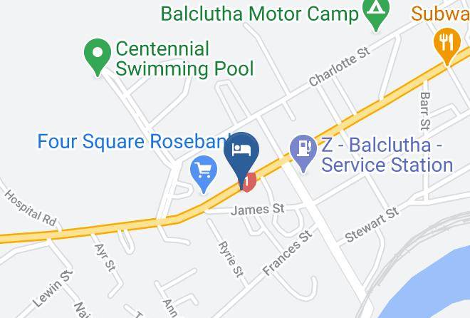 Clutha - Highway Lodge Motel Maps