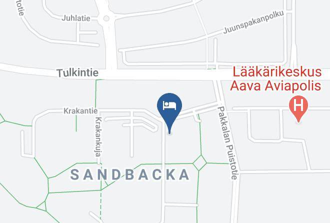 Vantaa - Hiisi Homes Sauna Airport Maps