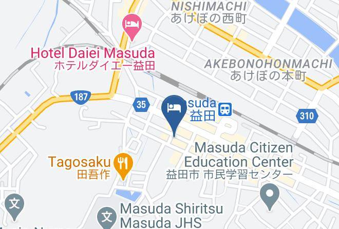 Masuda City - Hikimikyo Rest Park Maps