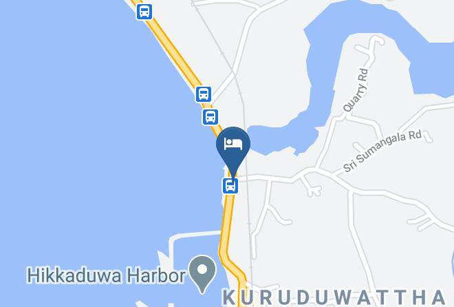 Hikka Ocean Resort Map