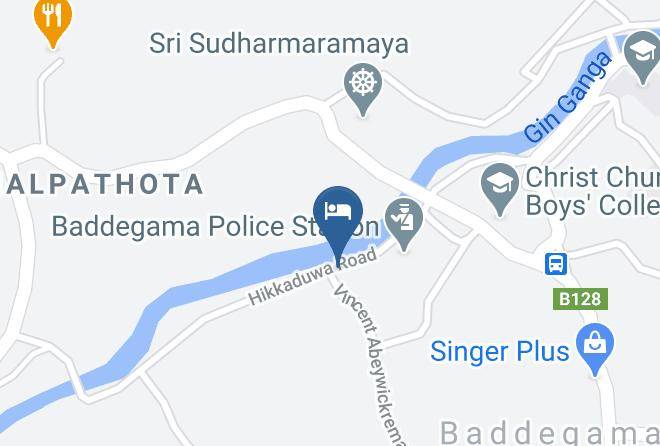 Galle - Hikkaduwa Transit Hotel Maps