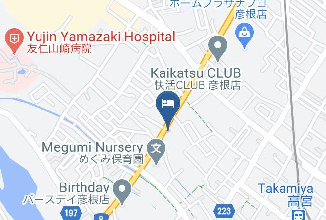 Hikone City - Hikoneatohoteru Maps