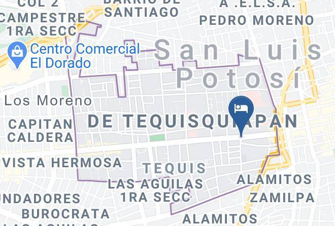 San Luis Potosi De Tequisquiapan - Hotel Carranza Inn San Luis Potosi Maps