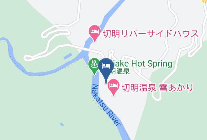 Sakae Vil Shimominochi District - Hikyo No Yado Yukiakari Maps