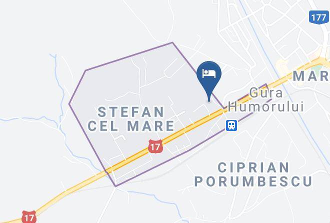 Gura Humorului - Hilde's Residence Maps