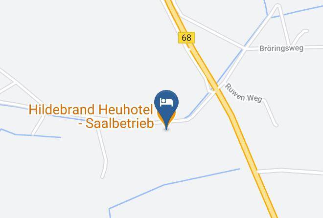 Hildebrand Heuhotel Saalbetrieb Map