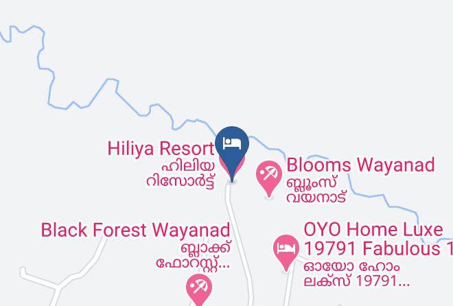 Sulthanbathery - Hiliya Resort Maps