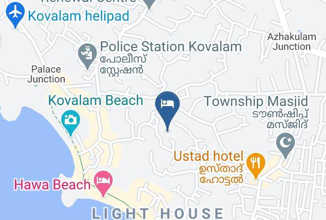 Neyyattinkara - Hill And Seaview Resort Maps