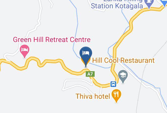 Kandy - Hill Cool Restaurant Maps